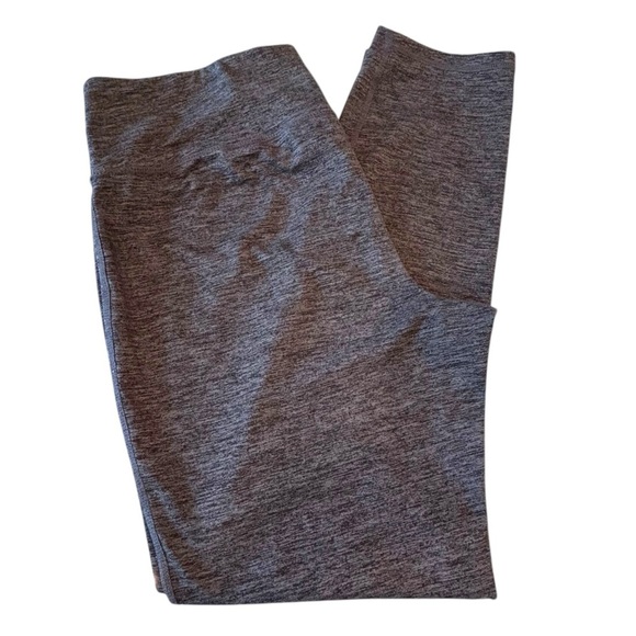 Athletic Works Women's XL Stretch Cotton Blend Ankle Leggings w/Side Pockets - Picture 5 of 7